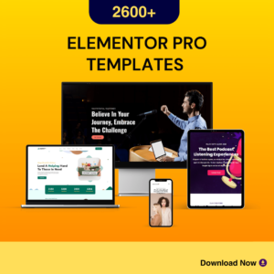 2700+ Elementor Pro Templates for WordPress