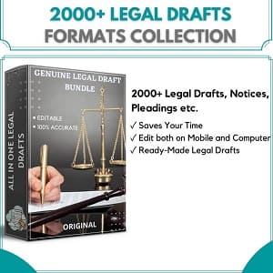 Buy Genuine 2000+ Legal Drafts, Notices, Pleadings in Hindi