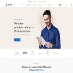 Mitech – Technology IT Solutions and Services WordPress Theme