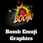 Download eye-catching Bomb emoji graphics