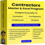 Contractors Master Excel Programs and EBooks