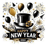 Download eye-catching New Year graphics