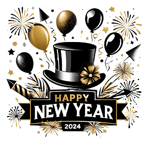 Download eye-catching New Year graphics