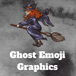 Download eye-catching Ghost Emoji graphics